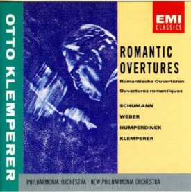 Romantic Overtures: Schumann, Weber, Humperdinck, Klemperer ~ Klemperer (Music CD)