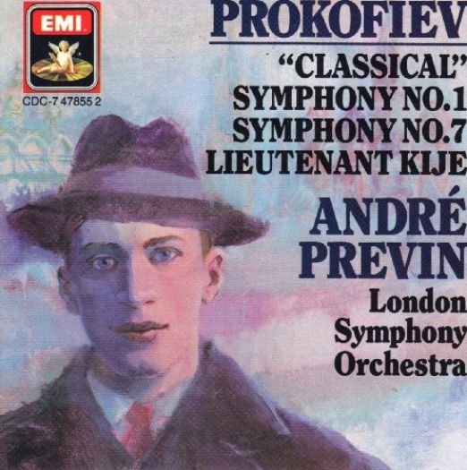 Prokofiev Classical Symphony No>1 Symphony No. 7 Lieutenant Kije (Music CD)