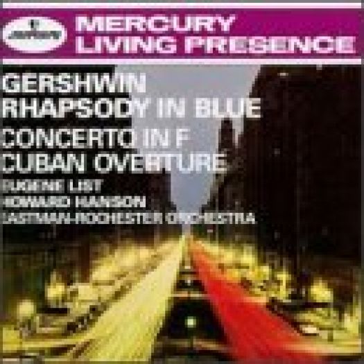 Rhapsody in Blue / Cuban Overture (Music CD)