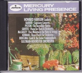 Howard Hanson Conducts Barber, Piston, Griffes & Others (Music CD)