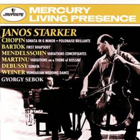 Janos Starker Plays Chopin, Bartok, Mendelssohn, Martinu, Debussy & Weiner (Music CD)