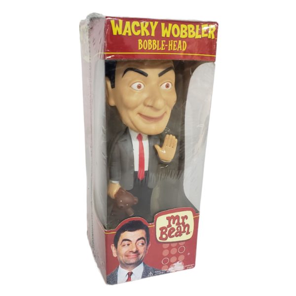 2007 FUNKO Mr. Bean Rowan Atkinson Wacky Wobbler Bobble-Head Figurine 7"