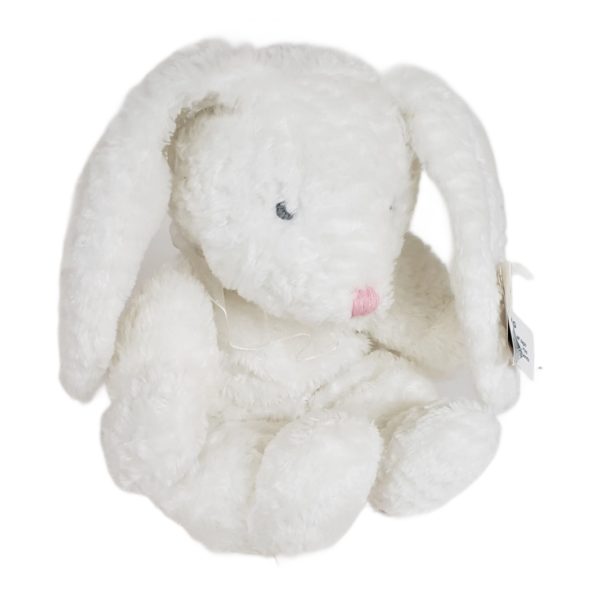 White Easter Bunny Rabbit Plush Floppy Ragdoll 10"