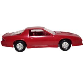 #6061 AMT/Ertl 1989 Camaro Iroc-Z, Bright Red 1/25 Scale Plastic Promo Model Car, Fully Assembled