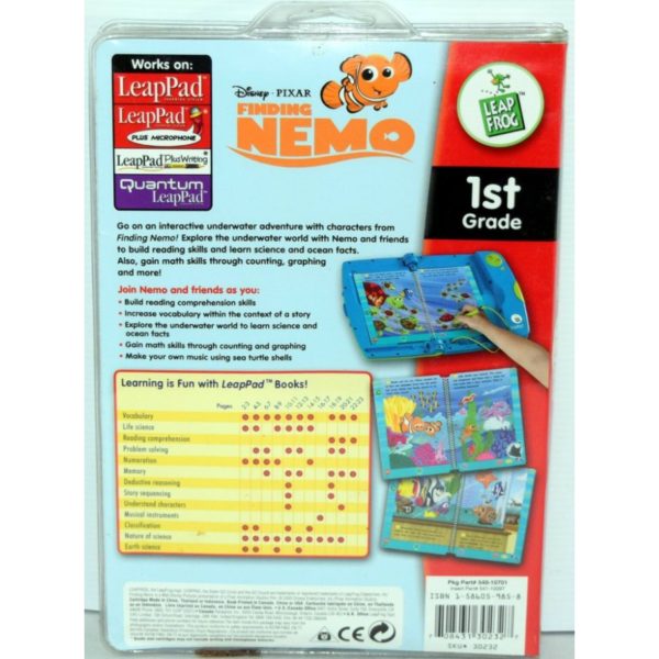 LeapFrog LeapPad Educational Book: Finding Nemo (Interactive Book & Cartridge)