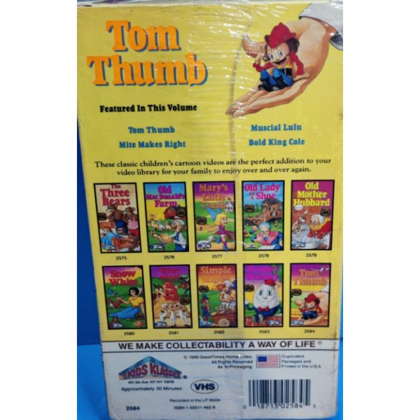 Tom Thumb (VHS Tape)