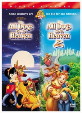 All Dogs Go To Heaven 1 and 2 (Double Feature) (Disney Classic - Clamshell Case) (VHS Tape)