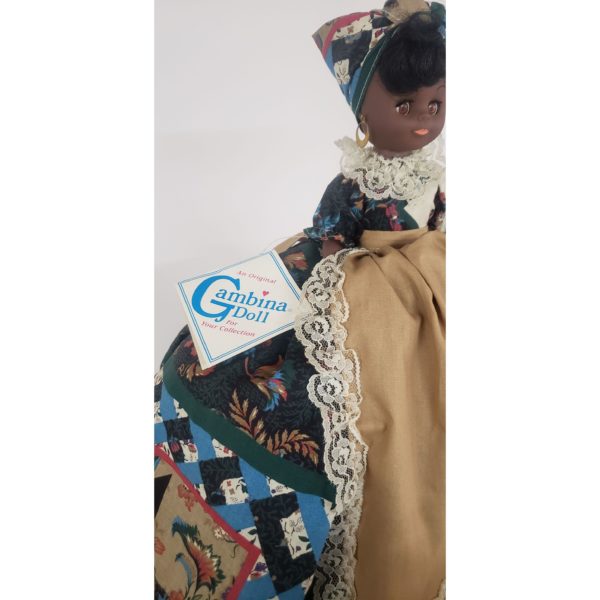 Vintage 1975 Gambina Doll "Toaster Cover" Creole Ethnic Hand Made New Orleans