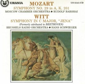 Mozart Symphony No. 29 in A, K. 201 (Music CD)