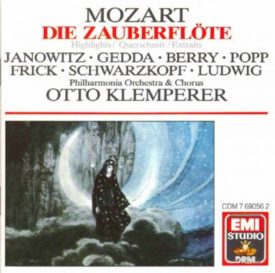 Mozart the Magic Flute Otto Klemperer (Music CD)