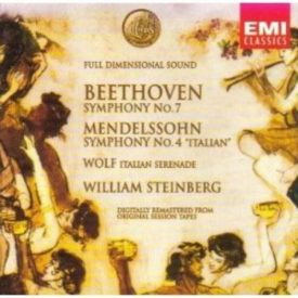 Symphony 7 / Symphony 4 / Italian Serenade (Music CD)