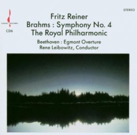 Brahms: Symphony No. 4 / Beethoven: Egmont Overture (Music CD)