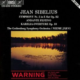 Sibelius: Symphony Nr. 5 / Andante Festivo / Karelia Overture, Op.10 (Music CD)