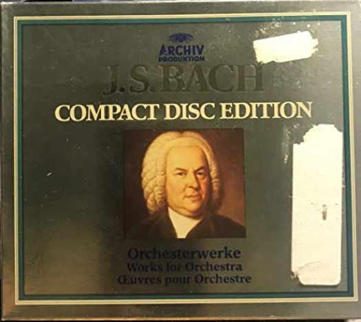J. S. Bach: Works for Orchestra Trevor Pinnock (Music CD)