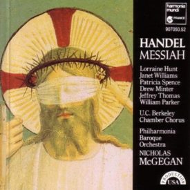 Handel - Messiah (Complete) (3 CD Set) / Hunt, J. Williams, Spence, Minter, J. Thomas, W. Parker, PBO, McGegan (Music CD)