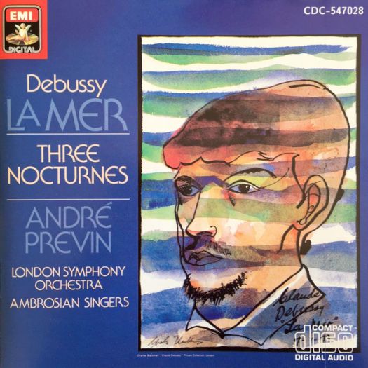La Mer / Three Nocturnes (Music CD)