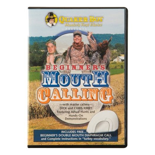 Quaker Boy Beginners Mouth Calling with Call (DVD)