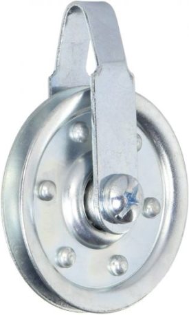 Prime-Line GD 52109 3 inch, Pulley with Strap and Axle Bolt