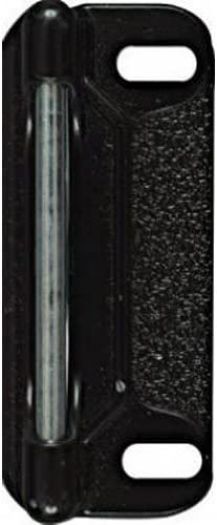 National Hardware N162-057 Replacement Strike Plate, Black