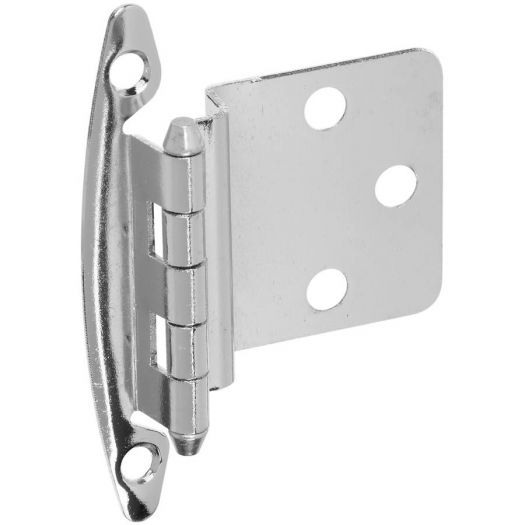 Stanley S826370 Chrome Non-Spring Cabinet Hinge, 2 Count