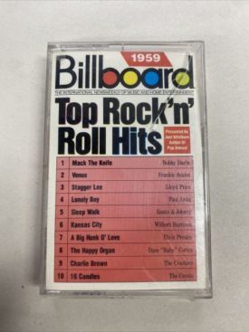 Billboard Top Hits: 1959 (Music Cassette)