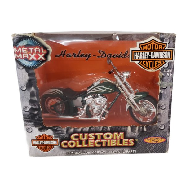 Metal Maxx Harley Davidson FXSTS/FXSTSI Springer Softail 1:17 Replica Green