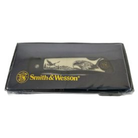 2006 Taylor Brands Smith & Wesson Scrimshaw American Eagle Folding Pocket Knife