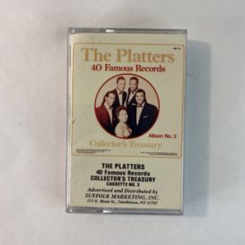 The Platters - 40 Famous Records - Cassette No. 3 (Music Cassette)