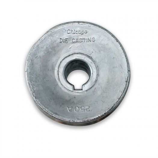 Chicago Die Casting 500A 5/8 5" Single V Groove 5/8" Pulley