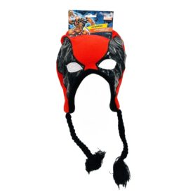 Marvel Deadpool Laplander Style Beanie Hat Ages 14+