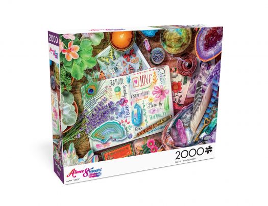 Buffalo Games Aimee Stewart - Happy Vibes - 2000 Piece Jigsaw Puzzle