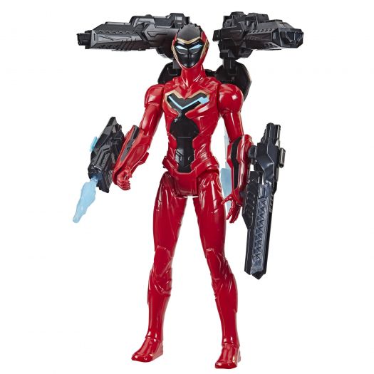 Marvel Black Panther Wakanda Forever Titan Hero Ironheart With Gear Action Figure 12"