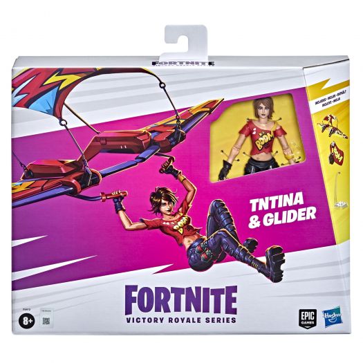 Fortnite Victory Royale Series TNTina With Glider Collectible Action Figure 6"