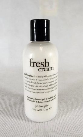 Philosophy Fresh Cream Shampoo, Shower Gel & Bubble Bath 6 fl oz