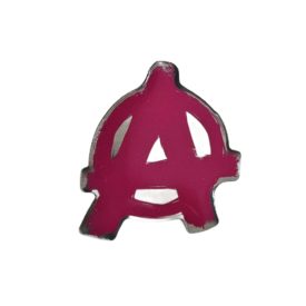 Rage 2 Pin Badge Anarchy Pink Bethesda