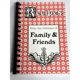 Recipes from the Kithcens of Family & Friends (Ringbound Paperback)