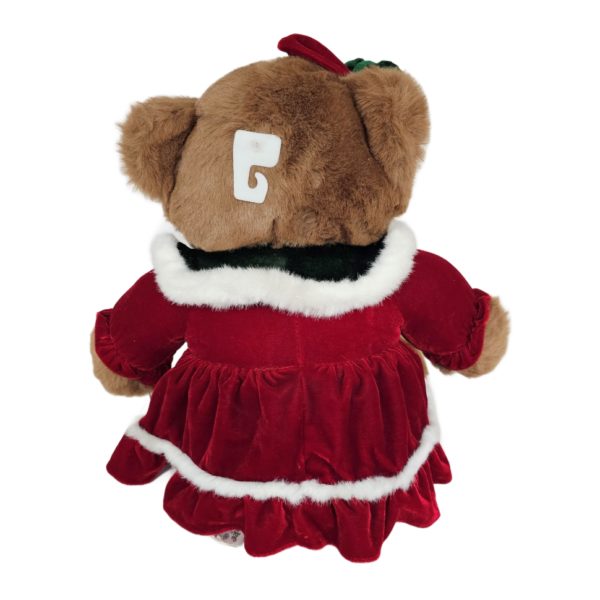 Dan Dee SNOWFLAKE TEDDY Girl Bear 2006, 20"Christmas Plush