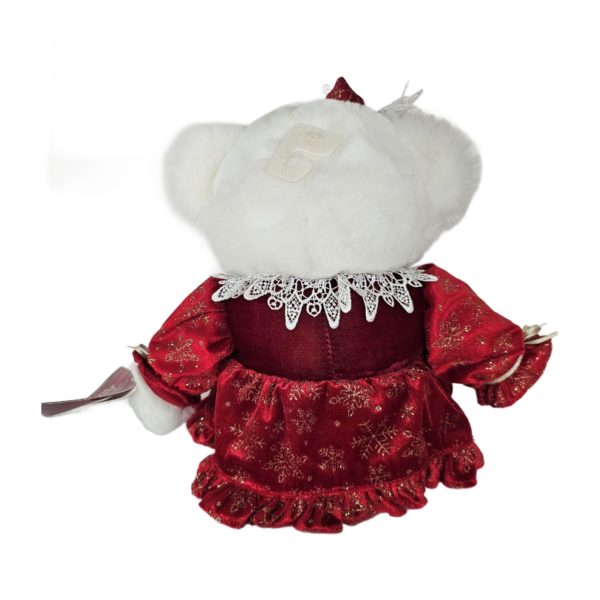 Dan Dee Collector's Choice 2002 Christmas Teddy Bear Girl Stuffed Plush 16"