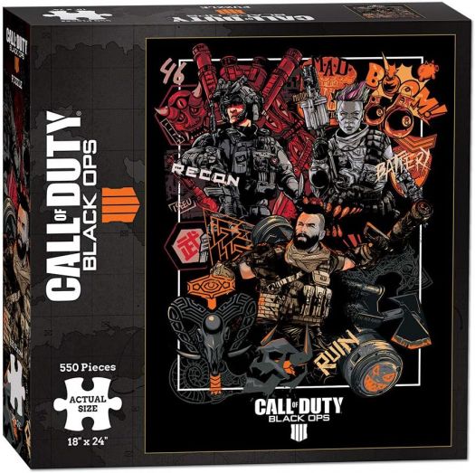 Call Of Duty Black Ops 4 Specialists Jigsaw Puzzle 550 Pieces 18" x 24"