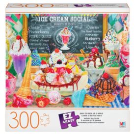 Big Ben "Ice Cream Social" 300-Piece Jigsaw Puzzle