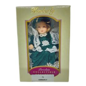 2000 DG Creations Porcelain Doll Ornament 5 Inch - Kimberly