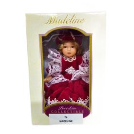 2000 DG Creations Porcelain Doll Ornament 5 Inch - Madeline