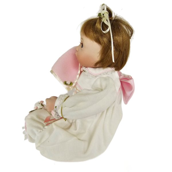 Vintage 1996 Ashton Drake Galleries "Rosebud" Baby Girl 9 Inch Porcelain Doll