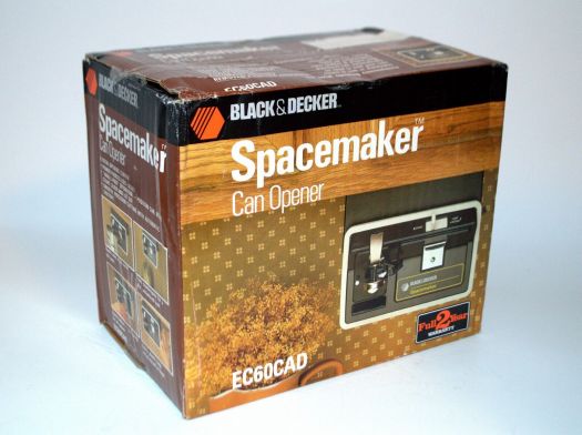 Black & Decker Spacemaker Under Cabinet Can Opener EC-60CAD Excellent  Complete