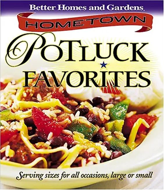 Hometown Potluck Favorites Spiral-Bound (Better Homes & Gardens) (Hardcover)