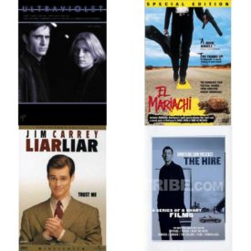 DVD Assorted Movies 4 Pack Fun Gift Bundle: Ultraviolet   El Mariachi Special Edition  Liar Liar  BMW Films Presents, The Hire: A Series of 8 Short Films