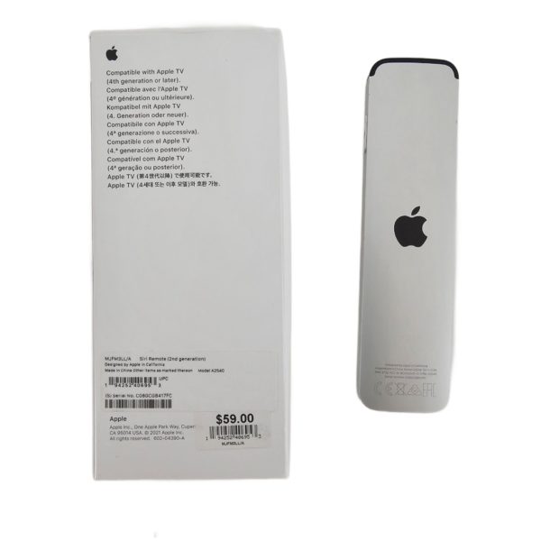 Apple Siri Remote for Apple TV, 2nd Generation