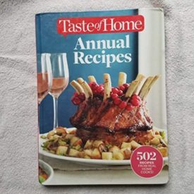 Taste of Home Annual Recipes 2018 (Hardcover)