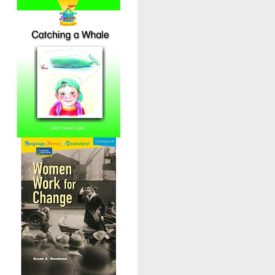 Children's Fun & Educational 4 Pack Paperback Book Bundle (Ages 6-12): CATCHING A WHALE Dominie Carousel Readers, LANCE ARMSTRONG Dominie Biography, Language, Literacy & Vocabulary - Reading Expeditions U.S. History and Life: Women Work For Change Avenues, COMPREHENSION POWER READERS SUPER FIREFIGHTERS GRADE 2 SINGLE 2004C