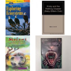 Children's Fun & Educational 4 Pack Paperback Book Bundle (Ages 6-12): Language, Literacy & Vocabulary - Reading Expeditions Life Science/Human Body: Exploring Ecosystems Language, Literacy, and Vocabulary - Reading Expeditions, Kristy and the Walking Disaster The Baby-Sitters Club, #20, Little Celebrations, Malawi-Keeper of the Trees, Single Copy, Fluency, Stage 3b, FANGS OF EVIL Bullseye chillers Mar 01, 1994 Steiber, Ellen